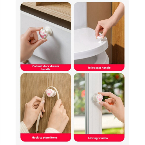 Cat Claw Toilet Button Push, Long Nail Flushing Assistant 2
