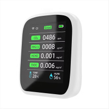 Tuya WIFI 8 &1 Air Quality Monitor HCHO TVOC PM1.0 PM2.5 PM10 Tester