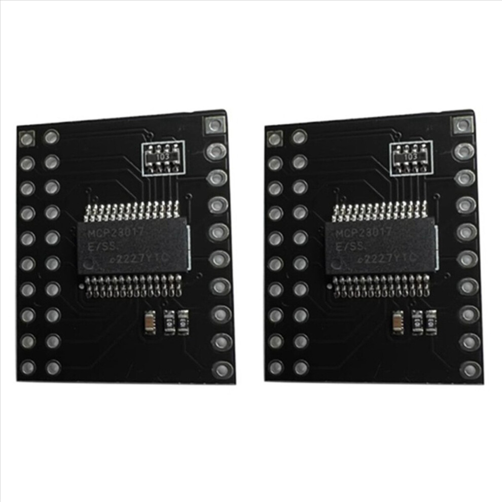 2Pcs Mcp23017 Serial Interface Module Iic Spi Bidirectional 16-Bit I/O Expander Pins 4854161923236