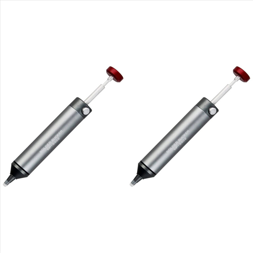2X Desoldering Pump Solder Sucker -02 Profesional Welding Tools Smt Ic Pickup Remover Tool 4854161923212