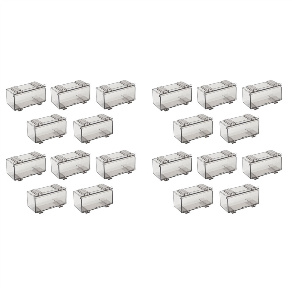 20Pcs Clear Acrylic Display Case For Car Mold, Wheels Model Scale Wheel B 4854161924554