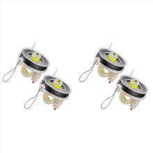 4 Pcs Trip Wire on Reusable Reel (85ft),Trip for Perimeter Alarm 12 Gauge and