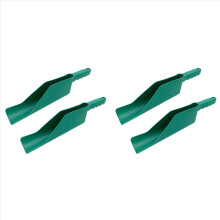 4 stuks dakgootreinigingsschep, getterreiniger, dakgootgereedschap voor sloot, dakramen, tuinschep