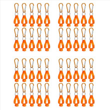 40Pcs Glove Clips for Work Holders Belt Clip with Metal Carabiners Construction Worker Guard Labor