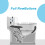 Toilet Tank Button Dual Push Flushing Replacement 4