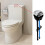 Toilet Tank Button Dual Push Flushing Replacement 3