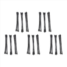 180 stuks figuurzaagbladen 127 mm koolstofstalen figuurzaag met pen 15/18/24 tanden standaard fijne snede