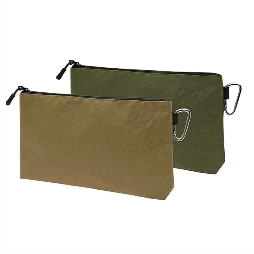 2Pcs Tool Pouch Zipper Bag,Tool Bag,Multipurpose Storage 4854161931972