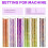 Brushed Holographic , 6 Color Adhesive Vinyl Sheets 7