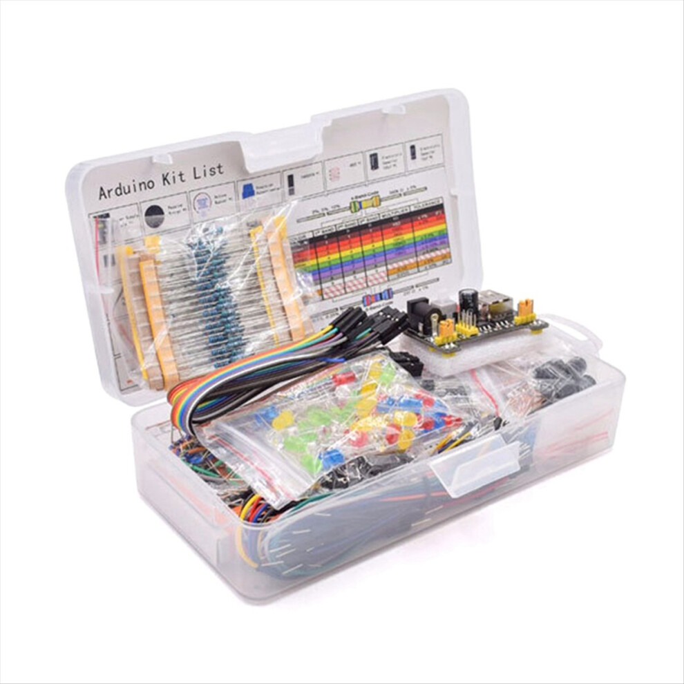Electronic Components Kit 830 Connect Points Breadboard Cable For R3 4854161931422