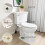 2PCS Toilet Bolt Caps, Decor Covers, Cute Turtle Covers 3