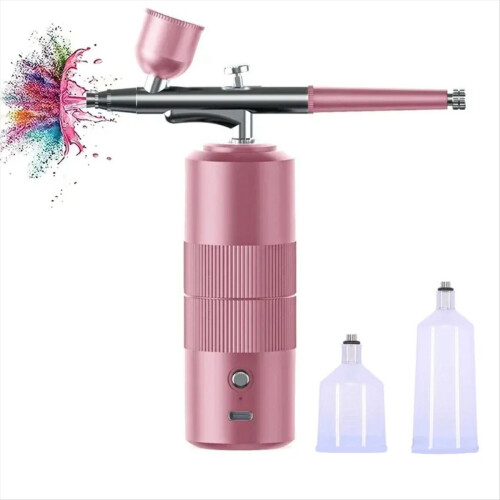 Cordless Airbrush Kit with Compressor ,Portable Handheld Set 2