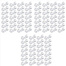 300 stuks kabelclips, netjes draadhouder met sterke zelfklevende pads, plastic kabelmanagementorganizer, transparant
