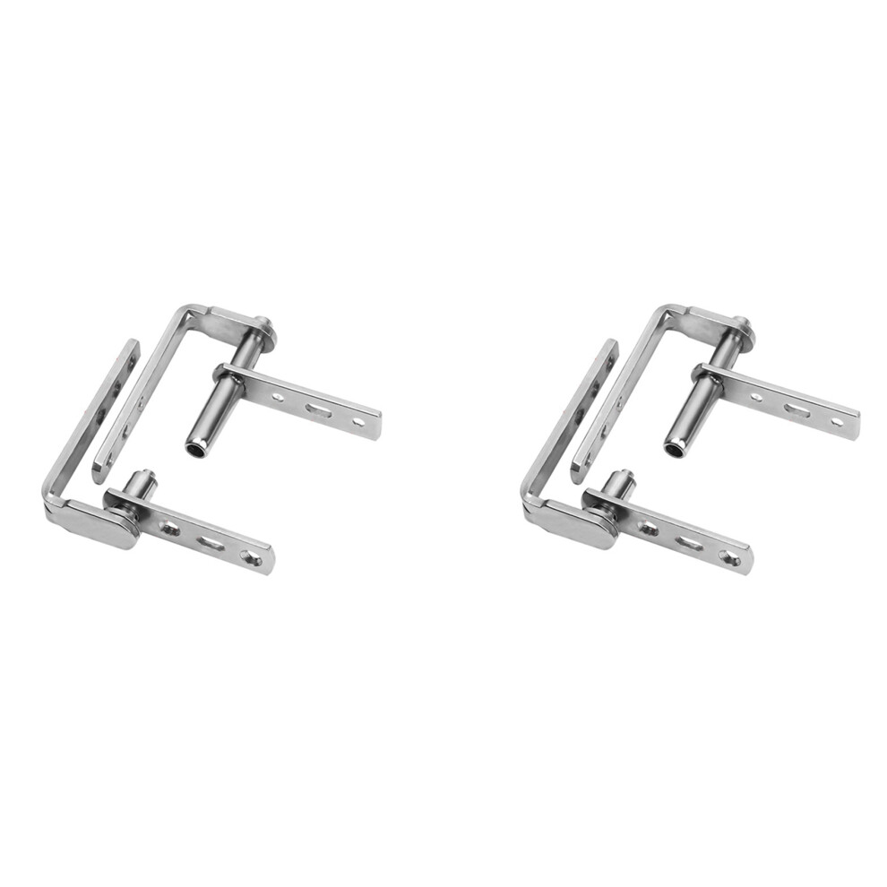 4Pack Cafe Door Hinges,304 Stainless Steel Swinging Hardware Saloon Hinges,Self Closing,For Door-S 4854161929276