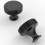 20 Pack Matte Black Knurled Cabinet Knobs Round Kitchen Pulls for Drawer Dresser, Cupboard and Wardrobe 6