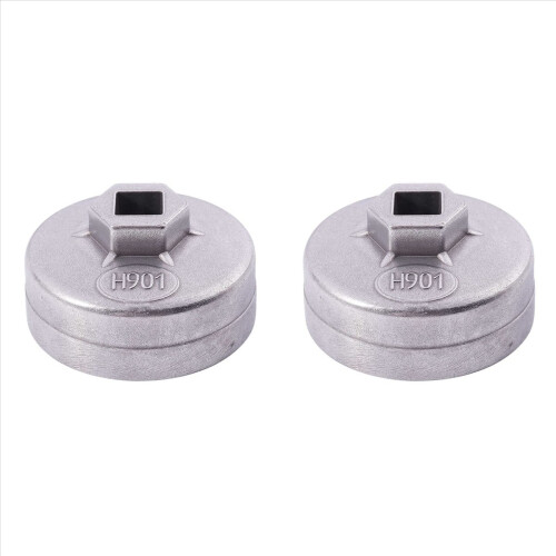2pcs 65mm 14 Flutes Oil Filter Cap Wrench Tool Socket Remover 1