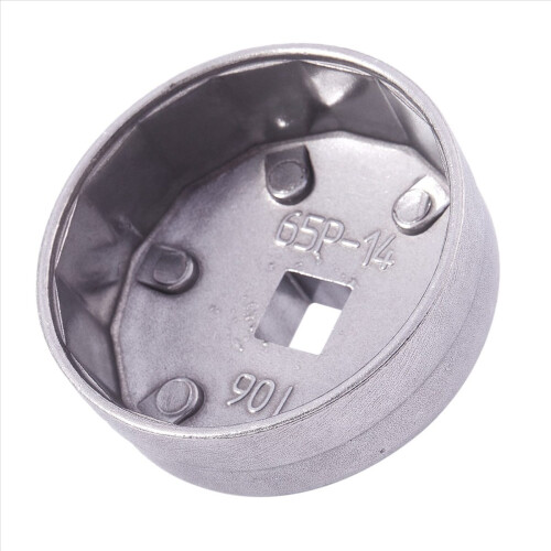 2pcs 65mm 14 Flutes Oil Filter Cap Wrench Tool Socket Remover 2