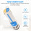 Split Toilet Drain Valve Two-Button Water Outlet 6