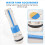 Split Toilet Drain Valve Two-Button Water Outlet 7