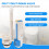 Split Toilet Drain Valve Two-Button Water Outlet 5