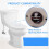 Toilet Replacement Kit Inside Tank, 3 Inch 4