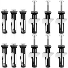 12Pcs Toilet Screws Replacement Kit, Universal Seat Bolts