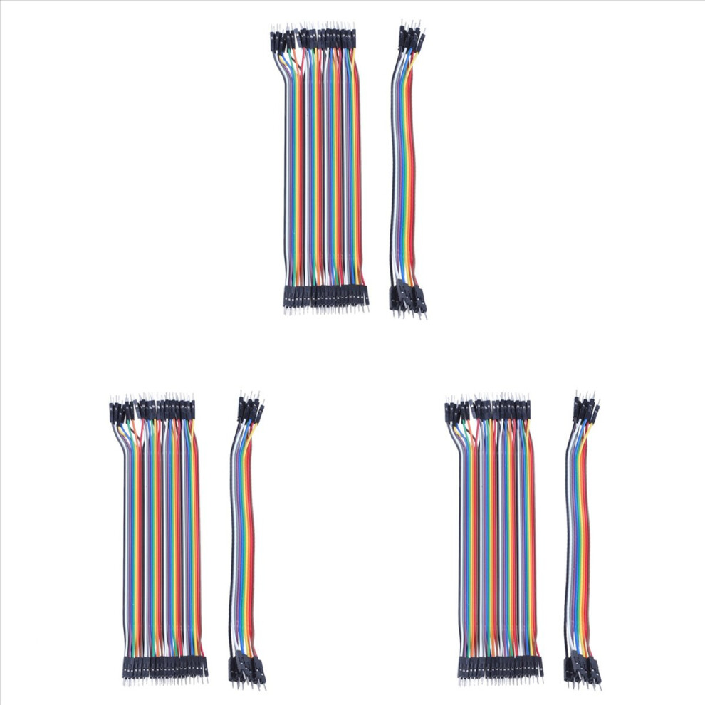 120Pcs 20Cm 2.54Mm Male To Breadboard Jumper Wire Cable For 4854161938865