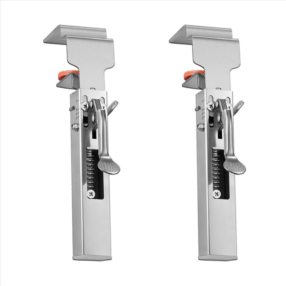 2X Adjustable Drawer Fixing Clamp, Universal Panel Front Installation Clamps Clips With Replaceable Clip 4854161936427