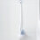 3X Toilet Brush with Soft Bristle Wall Mounted Cleaning WC Deep Compact Handle 3
