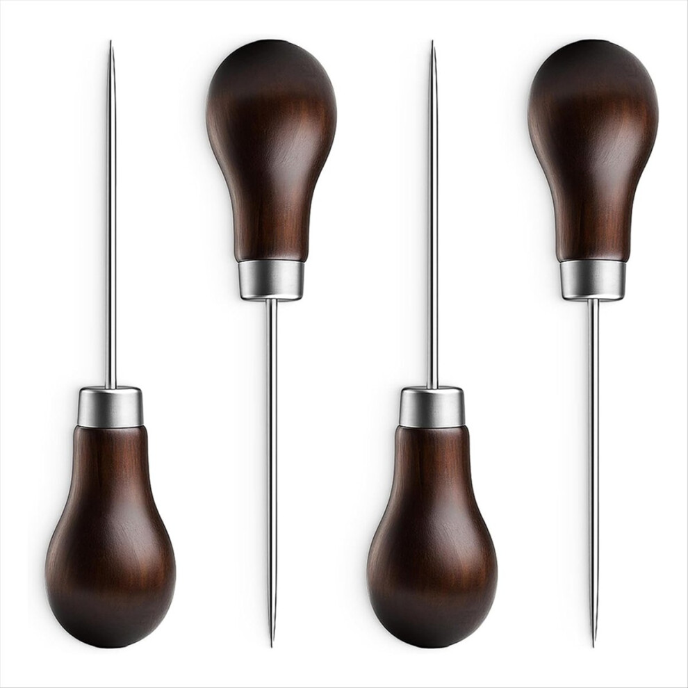 4 Pcs Scratch Awl Tool Leather Punch 4854161942664