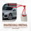 Car Paint Spot Repair Scraper Flow Stain Removal Tool 8