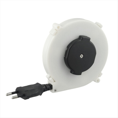 Automatische Kabeltrommel mit 102 x 18,5 mm EU-Stecker 1