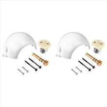 2X 385318162 RV Toilet Flush Pedal Ball & Shaft Kit for Sealand Vacuum Toilets, L Trailer