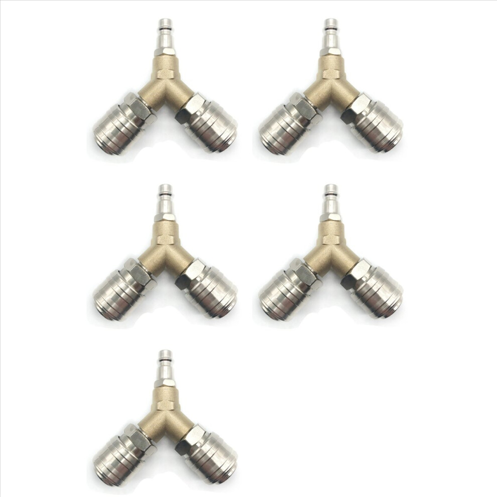 10X Compressed Air Connection, Distributor, Switch, With 1/4 Inch Connections 4854161941810