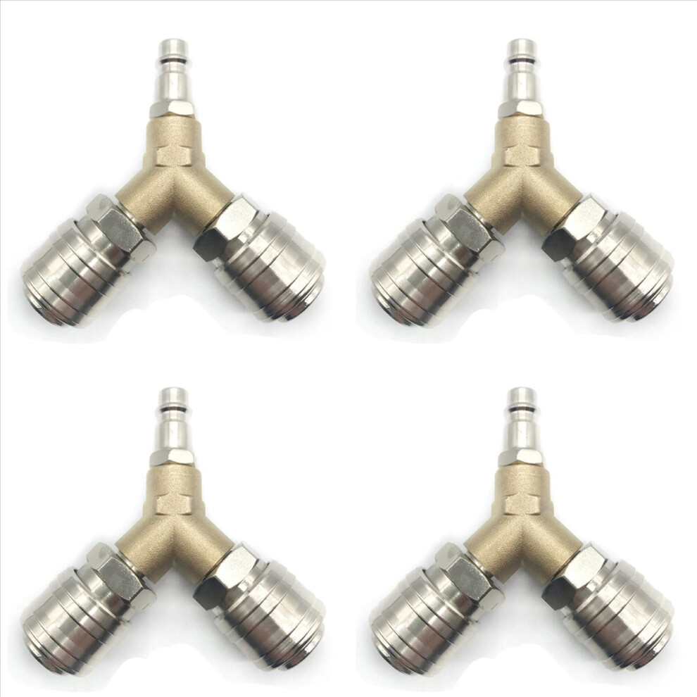 4X Compressed Air Connection, Distributor, Switch, With 1/4 Inch Connections 4854161941827