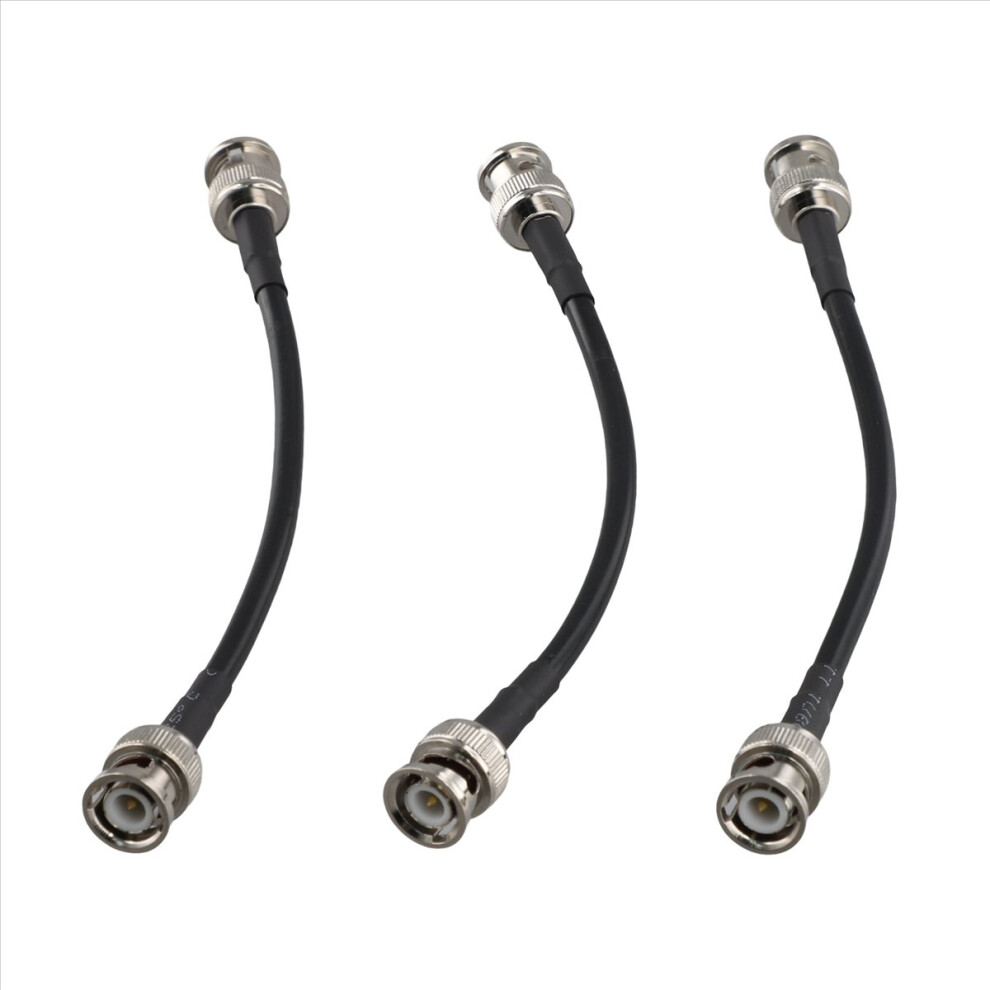 Rg58 Bnc Male Plug To Crimp Coax Jumper Cable 0.15M 4854161945009