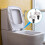 Set mit 6 WC-Sitzbefestigungen, Schrauben für 7