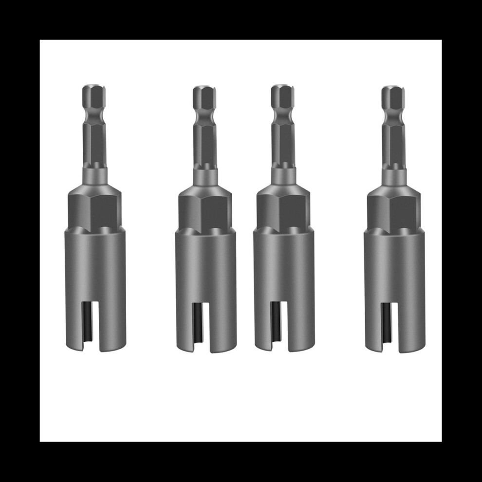 4 Pack Deep Power Wing Nut Driver, Slot Nuts Drill Bit Socket, Wrenches Tools Set 1/4 Inch Hex Shank-image-OPC-PMQMYRV-NEW