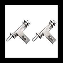 2x RVS 304 Heavy-Duty linker- en rechtergrendels schuifdeurslot