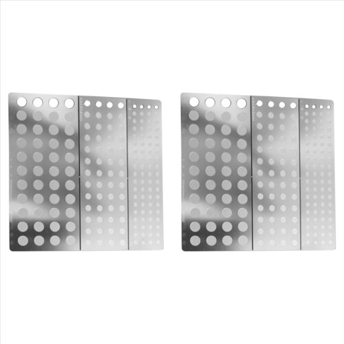 2X 1/72 1/48 1/35 Scale Static Grass Planting Template Tool for Electrostatic Flock Applicator Scene Sand Table 1