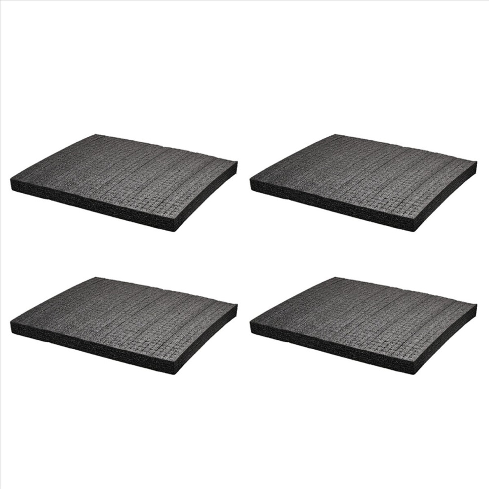 8Pcs 50X30x2cm Pick Apart Foam Insert Cutting Lining Packaging Pre-Cutting Tool Box And Hard Case Black 4854161944200