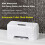 2X Automatic Toilet Flush Button Flusher ExternalInfrared Rechargeable Smart Flushing Sensor 3