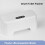 2X Automatic Toilet Flush Button Flusher ExternalInfrared Rechargeable Smart Flushing Sensor 5