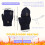 Electric Heated Gloves Double-Sided Heating Gloves,Navy Blue 6
