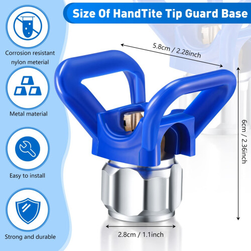 3 Pieces Tips Paint for Airless Tip Nozzle(417,619) 2