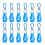 Glove Clips for Work Holders Belt Clip (Blue) 2
