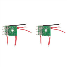 2x Li-Ion-Akku-Ladeschutzplatine (PCB) für schwarze 20V LB20 LBXR20 Elektrowerkzeuge