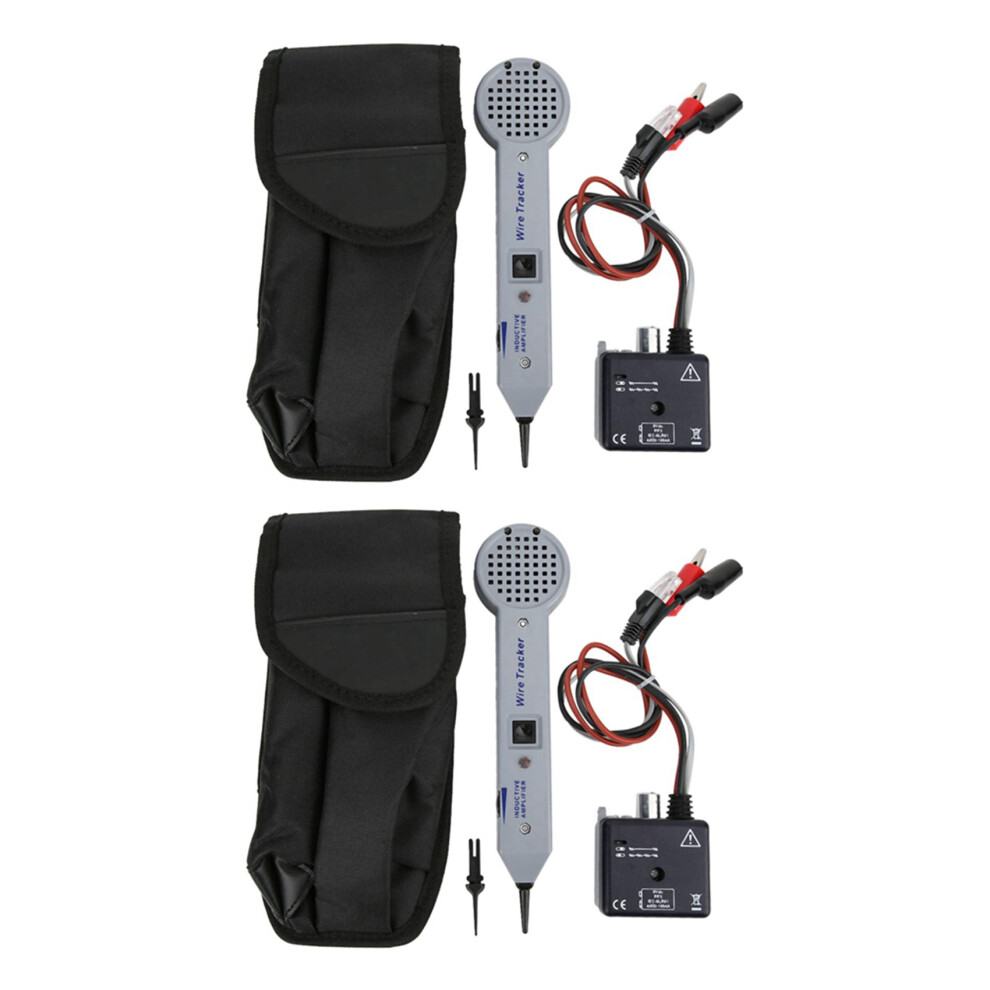 2X Wire Circuit Tester 200Ep High Accuracy Cable Tone Generator Inductive Amplifier And Probe Kit With Adjustable 4853415664826