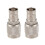 2x TNC-Stecker auf BNC-Buchse (Stecker/Buchse) Koaxial-Adapterkabel 2