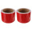 2 Stück 5 cm Warnreflektor-Sicherheitsband, rot 1